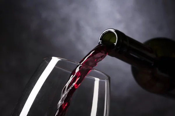 pouring wine
