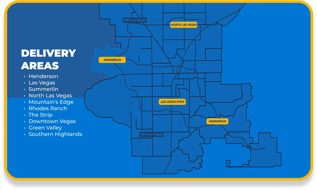 weed delivery areas