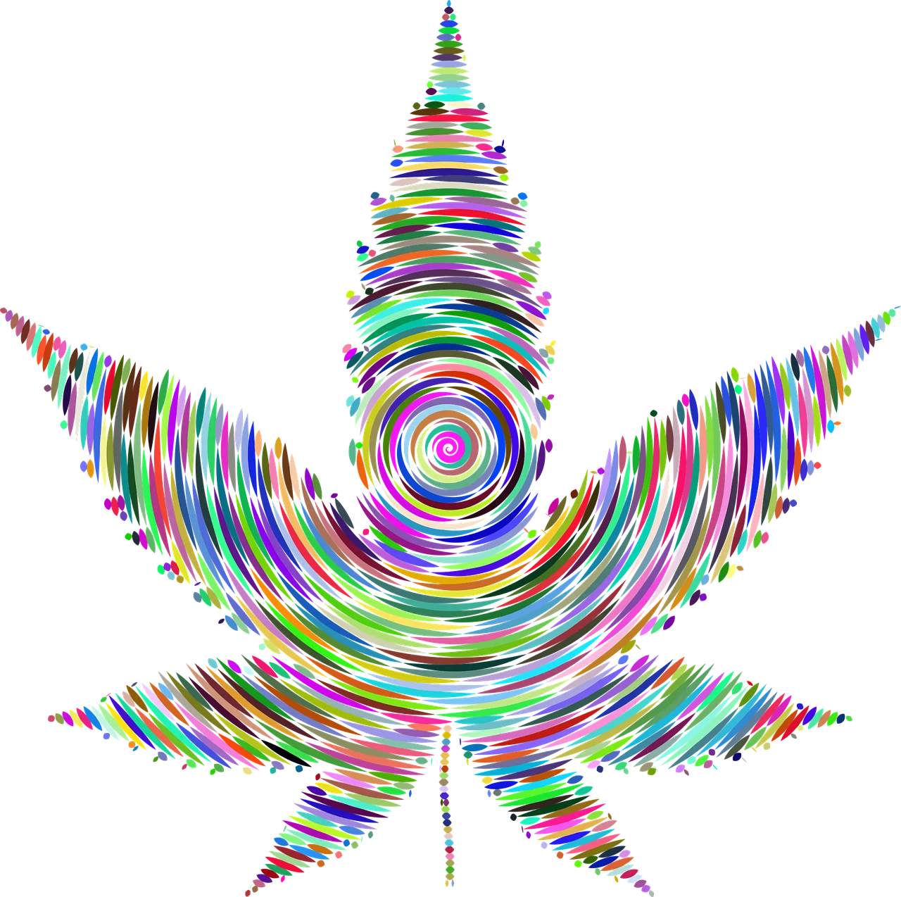 marijuana leaf illustration